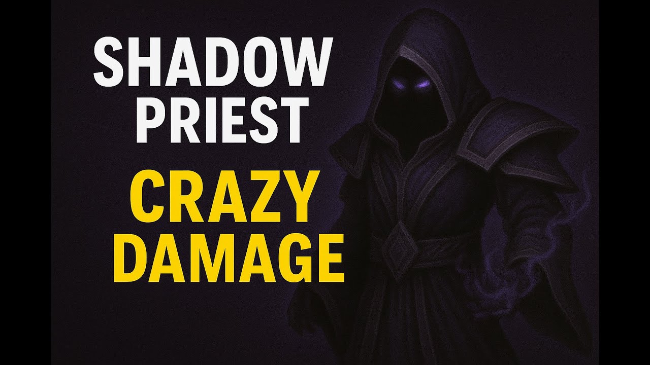 Crazy Damage - Shadow Priest PVP (RBG 4) | The War Within (WOW)
