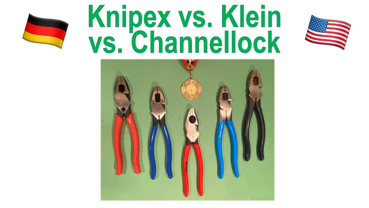 Американские против немецких инструментов: Knipex против Klein против Channellock: какие плоскогу...