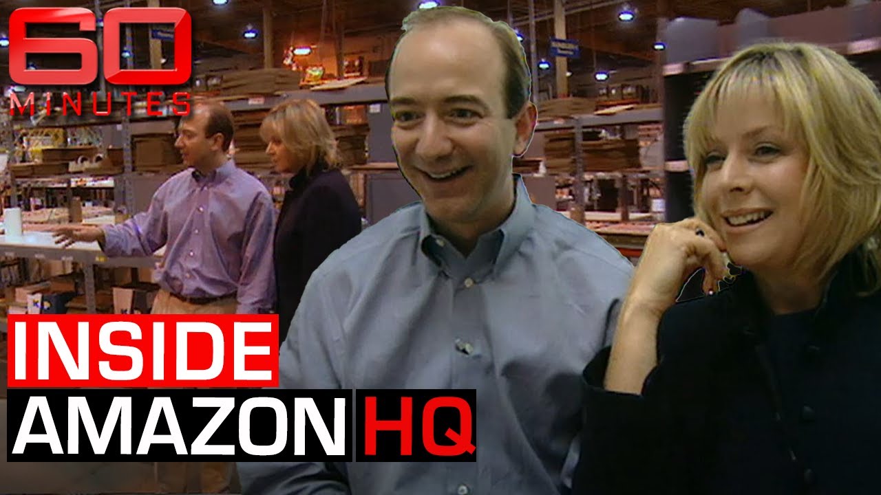 Jeff Bezos takes reporter on exclusive tour of early Amazon HQ | 60 Minutes Australia