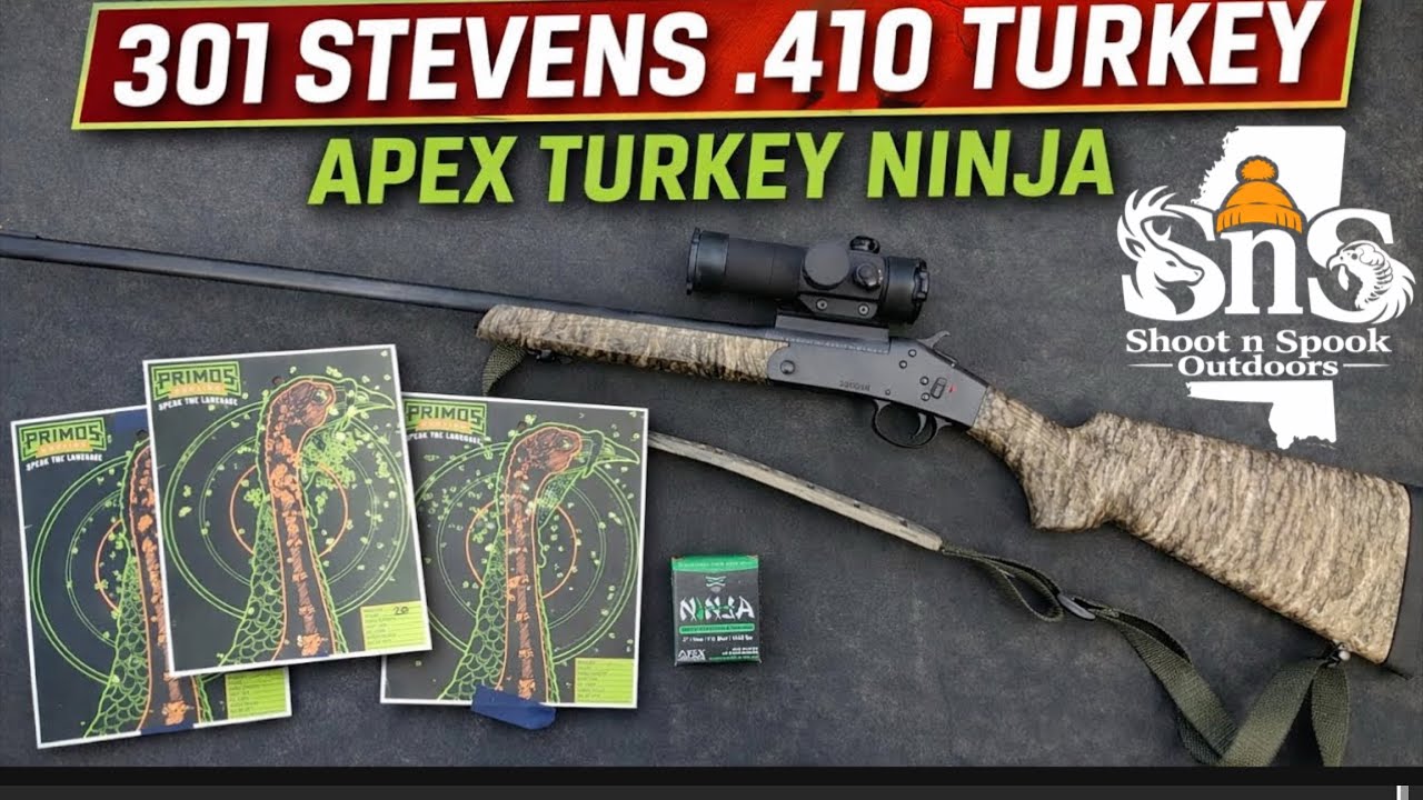 301 Stevens 410 Turkey - Apex Turkey Ninja