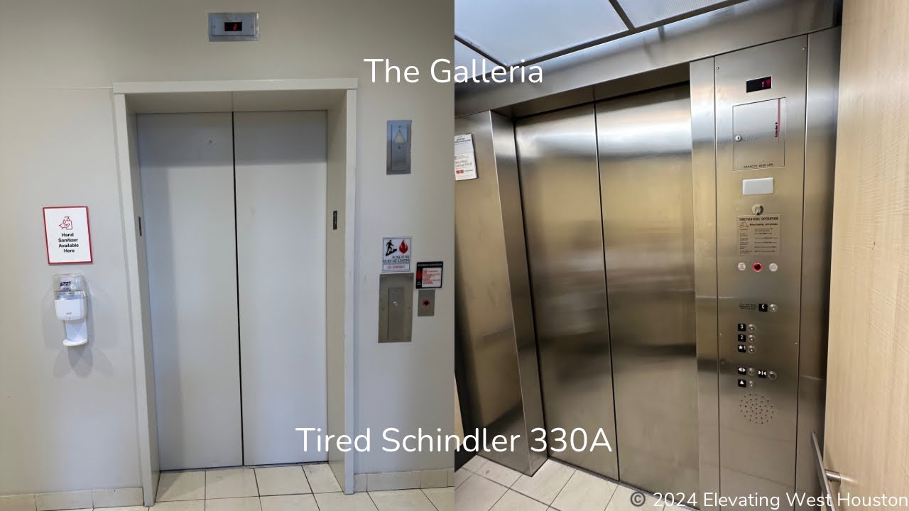 Vibrating Schindler 330A Hydraulic Elevator | Macy’s | The Galleria | Houston, TX