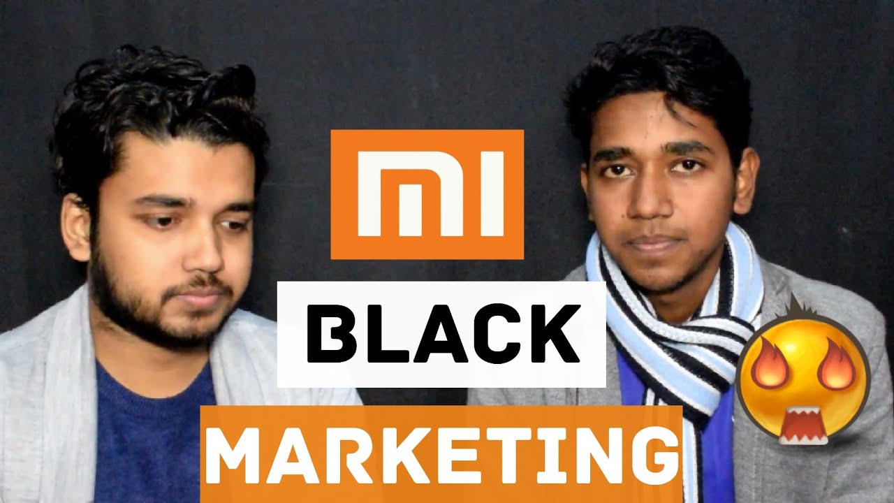 the black marketing of xiaomi | xiaomi needs to stop this |