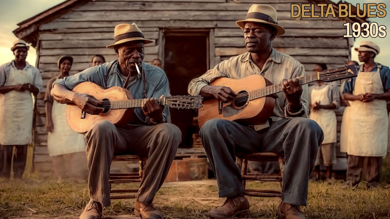 Porch Jam Blues | Mississippi Delta 1930s | Raw Guitar Vibes