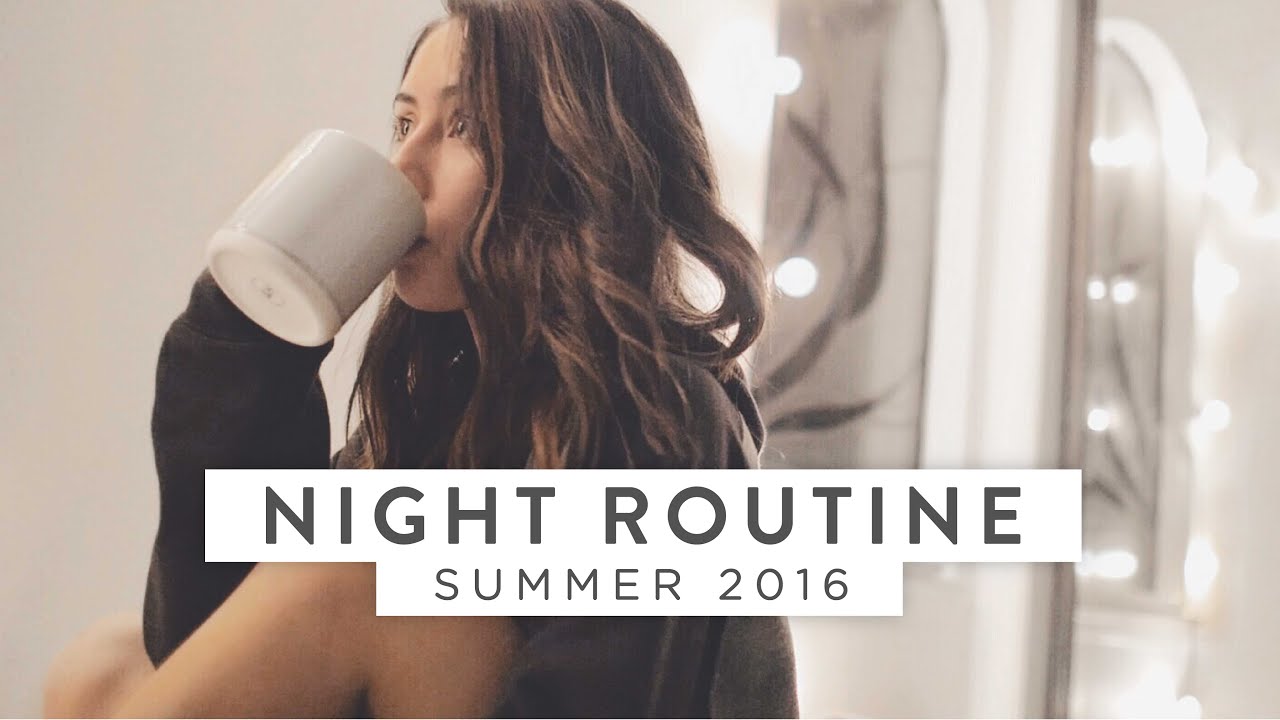 My REAL Summer Night Routine! 2016