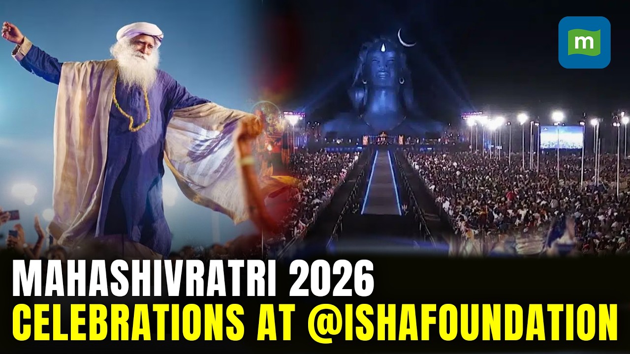 Mahashivratri LIVE 2026 | Grand Celebrations From Isha Foundation | Mahashivratri Celebrations LIVE