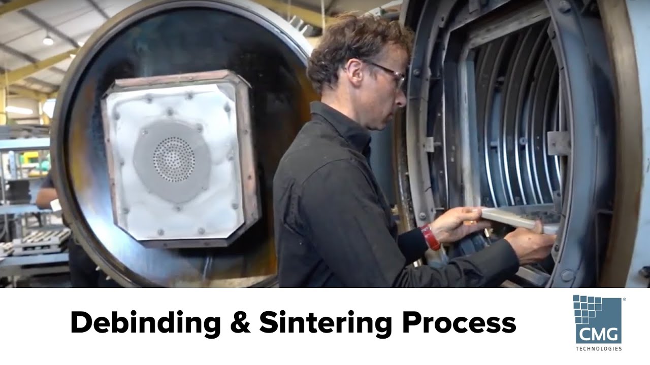 Debinding & Sintering process with CMG Technologies