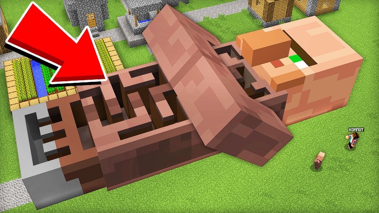 😱GIGANT JITEL ICHIDA LABIRINT TOPDIM | UZBEKCHA MINECRAFT