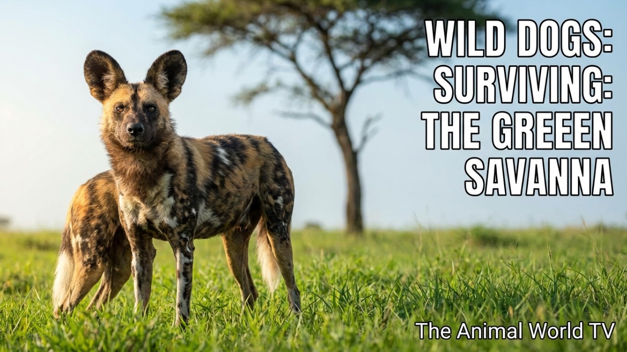 WILD DOGS - THE SILENT SURVIVORS OF THE HARSHEST LANDS ON EARTH / THE ANIMAL WORLD TV