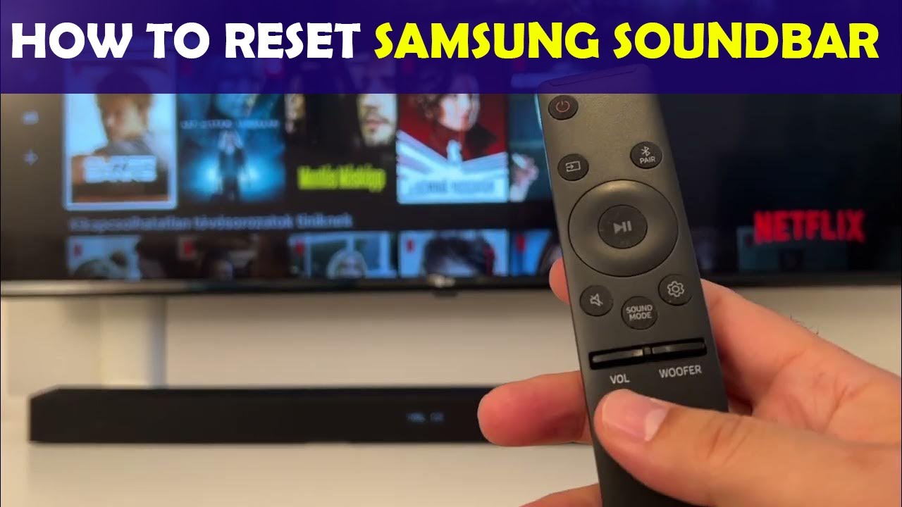 Как сбросить настройки звуковой панели Samsung: пошаговое руководство