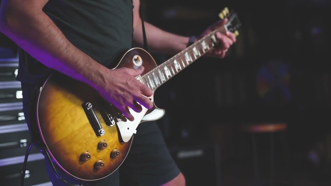 Guitar No Talk - Andy Plays A Gibson Custom Shop Les Paul Standard 1958 Reissue In Iced Tea