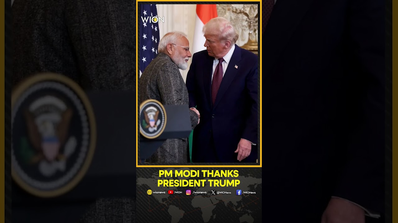 PM Modi Pledges Stronger India-US Strategic Partnership Ahead | WION Shorts