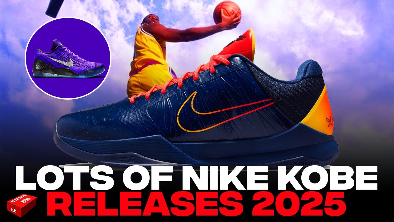 NIKE KOBE'S UPCOMING RELEASES FOR 2025 (Part 1)