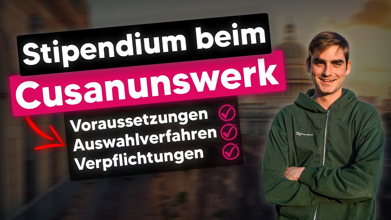Katholisches Stipendium des Cusanuswerk | Alles was du wissen musst!