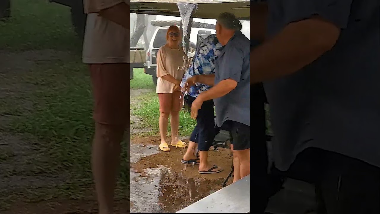 Trying to stay dry 