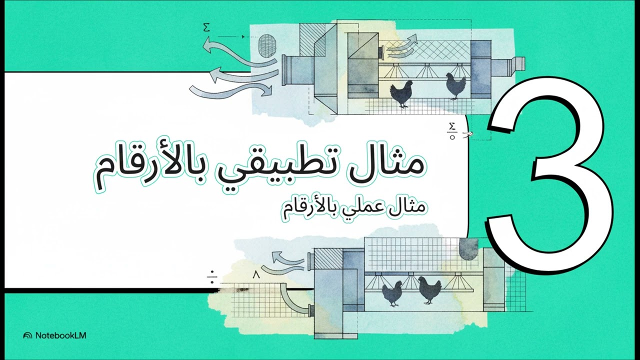 معادلة حقلية لفتح التهوية الجانبية