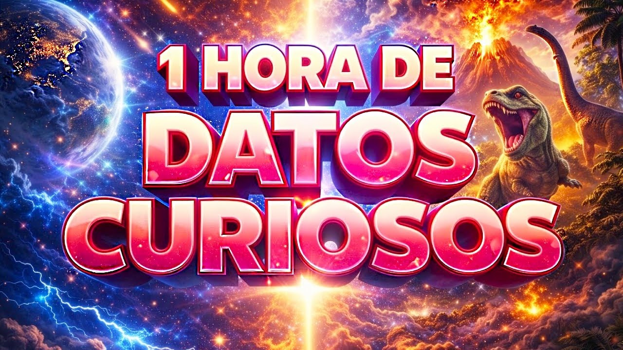 1 HORA de DATOS CURIOSOS y COSAS QUE NO SABÍAS #15😲