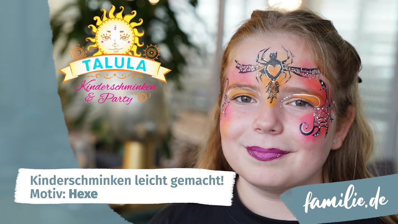 Hexe schminken: Mit dieser Anleitung gelingt euch das schaurig-schöne Make-up bei euren Kids
