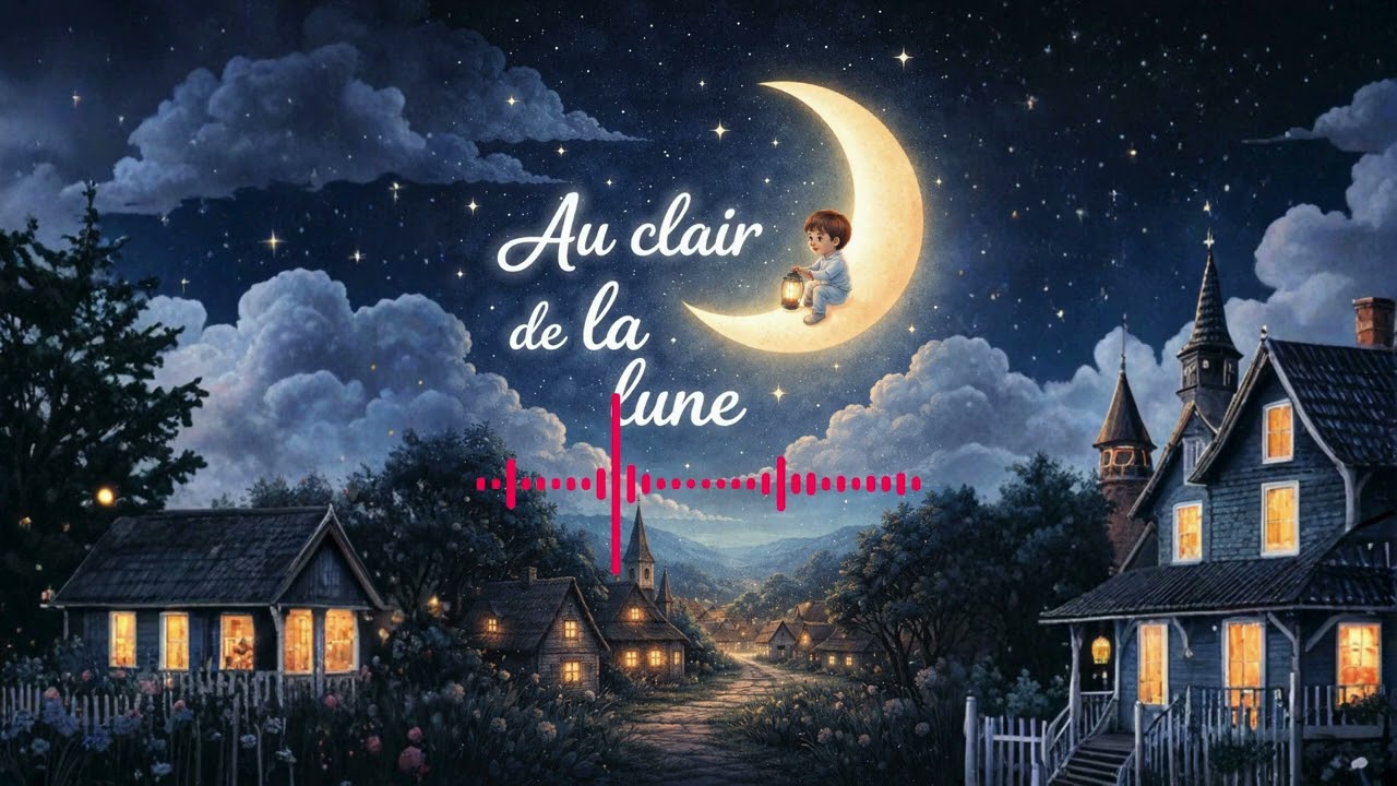 Au clair de la lune 🌙 | French Nursery Rhyme | Traditional Lullaby