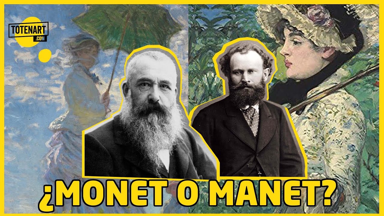 Diferencias entre Manet y Monet ¿Quién es quién? | totenart.com
