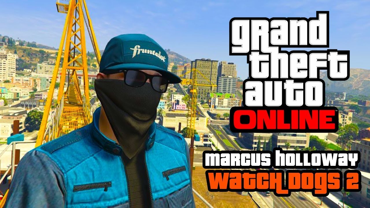 GTA Online | Conjunto de Marcus Holloway de Watch Dogs 2 | Juanluis01