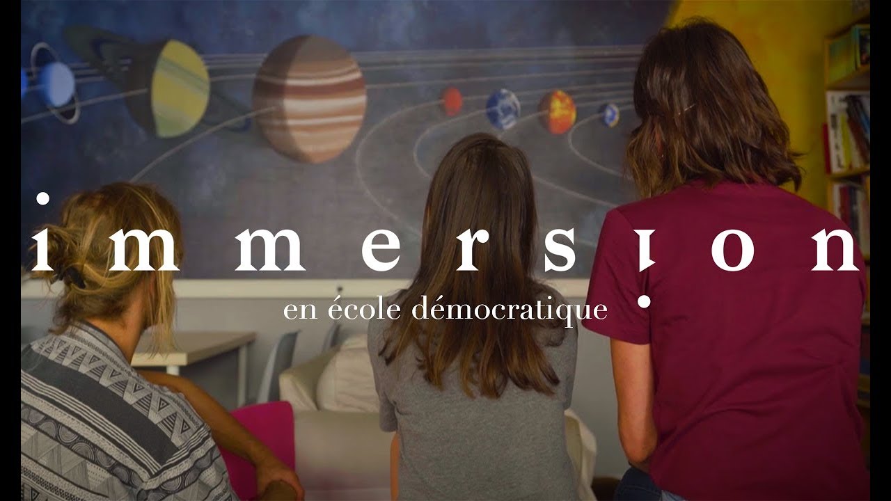 Immersion en école démocratique - Éducation