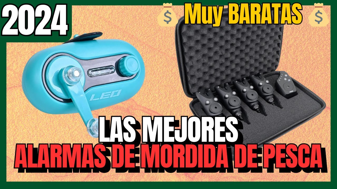🎣 Las 7 mejores ALARMAS DE MORDIDA DE PESCA BARATAS de Aliexpress 🎣[2024] Mejor CALIDAD y PRECIO