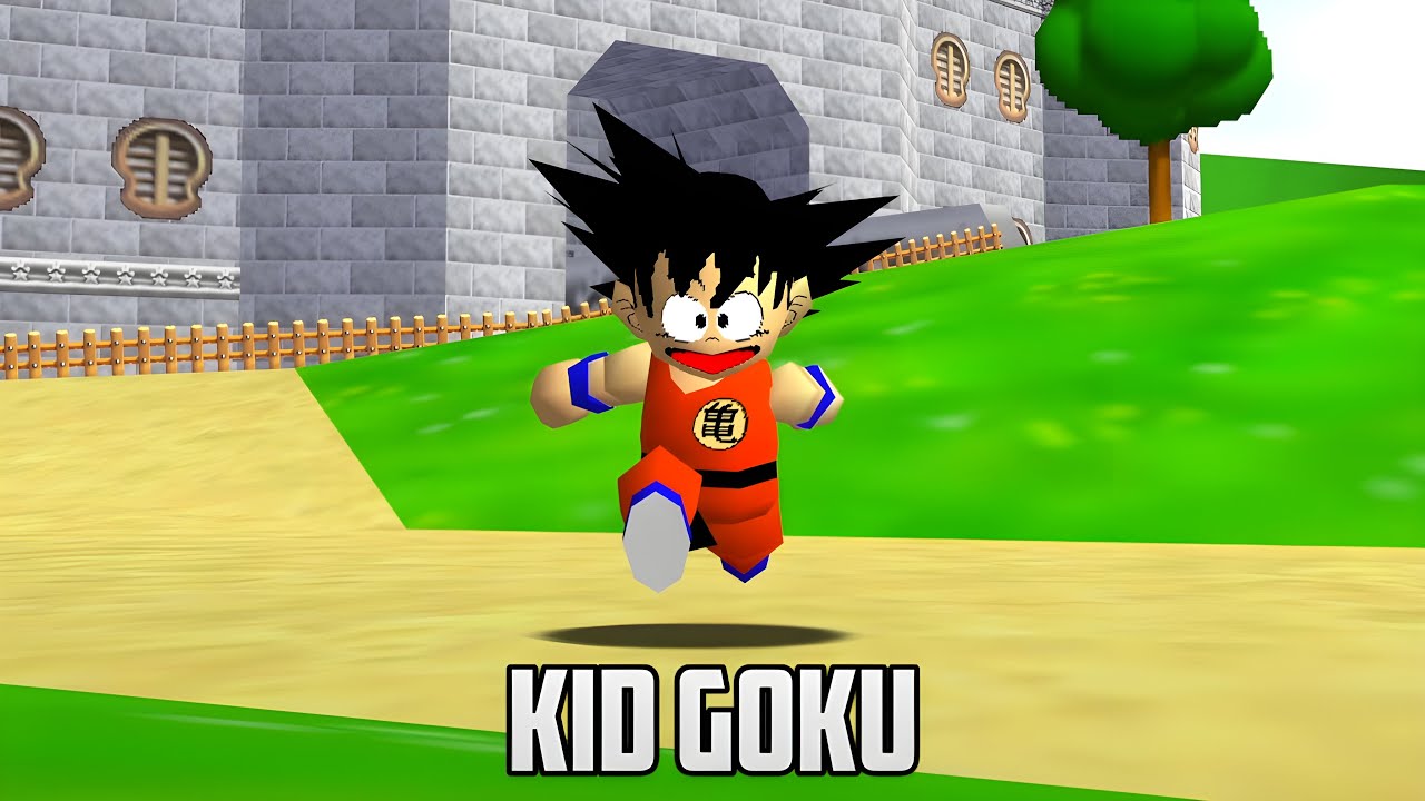 ⭐ Super Mario 64 PC Port - Kid Goku