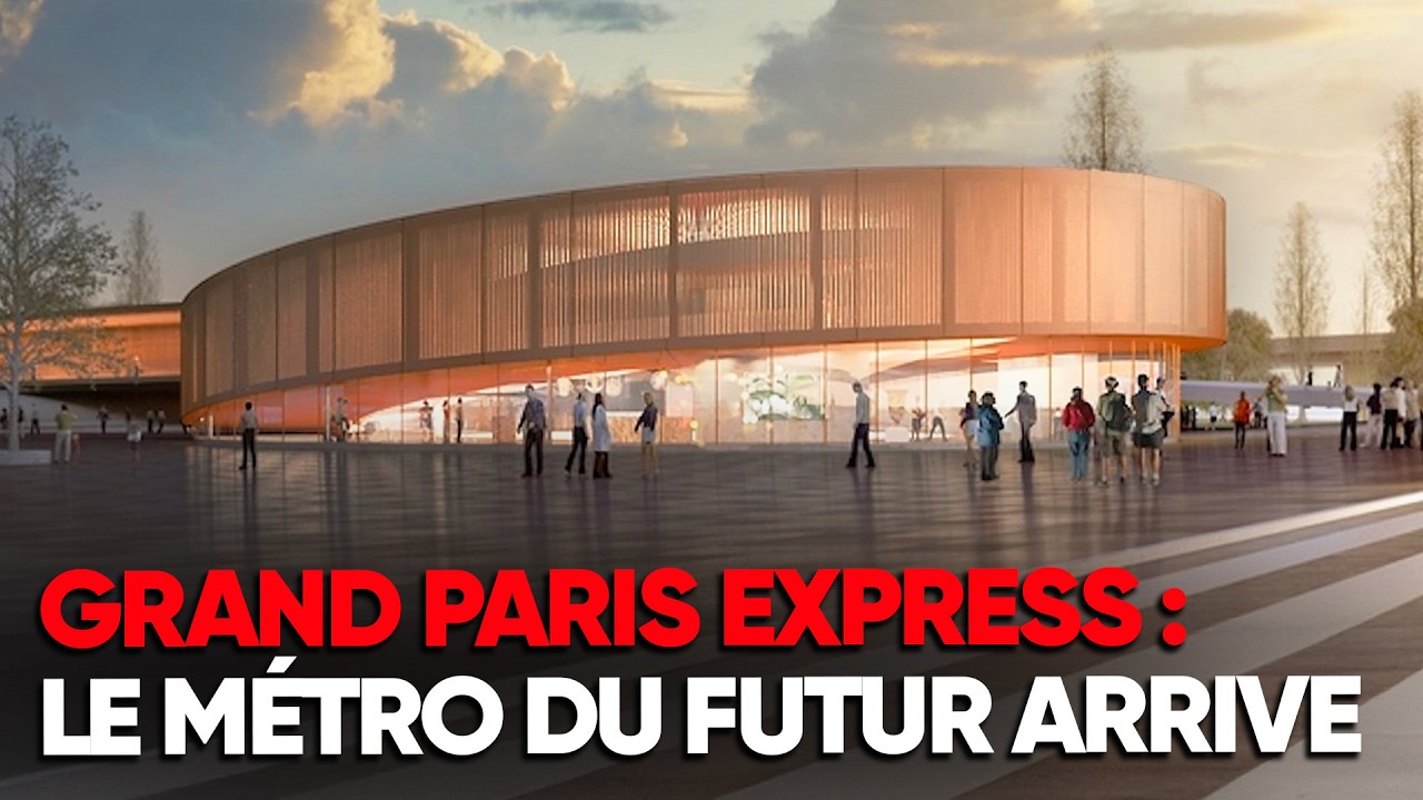 GRAND PARIS EXPRESS : Le projet qui va RÉVOLUTIONNER l’Île-de-France - Documentaire Complet - AMP