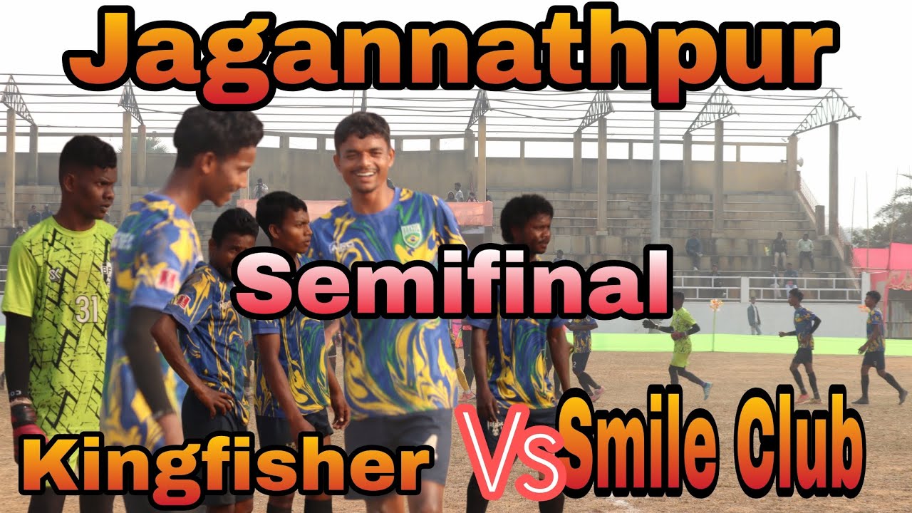 Semifinal match jagannathpur //Kingfisher Potka Vs Smile Club