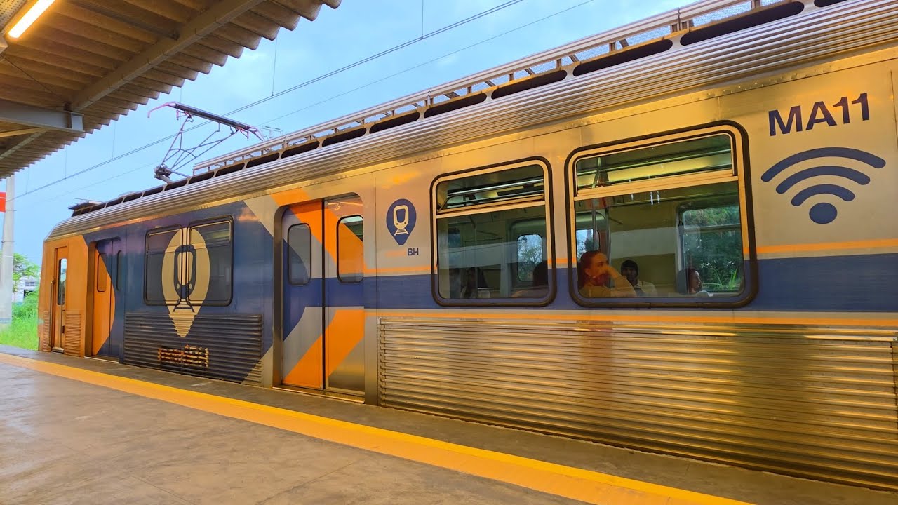 MetrôBH - Série 900 TUE 911 em Horto Florestal (Sentido Novo Eldorado).