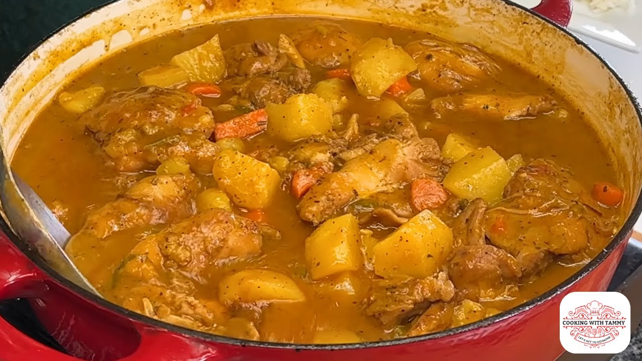 Grandma’s Southern Stew Chicken Recipe | Simple & Delicious Chicken Recipe