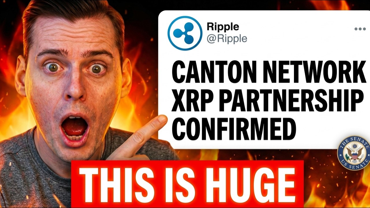 ЭТО ПРОСТО ГРАНДИОЗНО (ПАРТНЕРСТВО CANTON NETWORK С XRP!!)