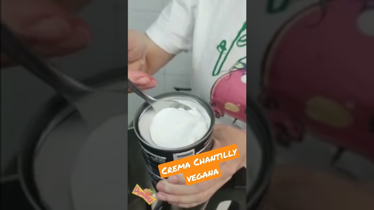 C&oacute;mo hacer Crema Chantilly Vegana