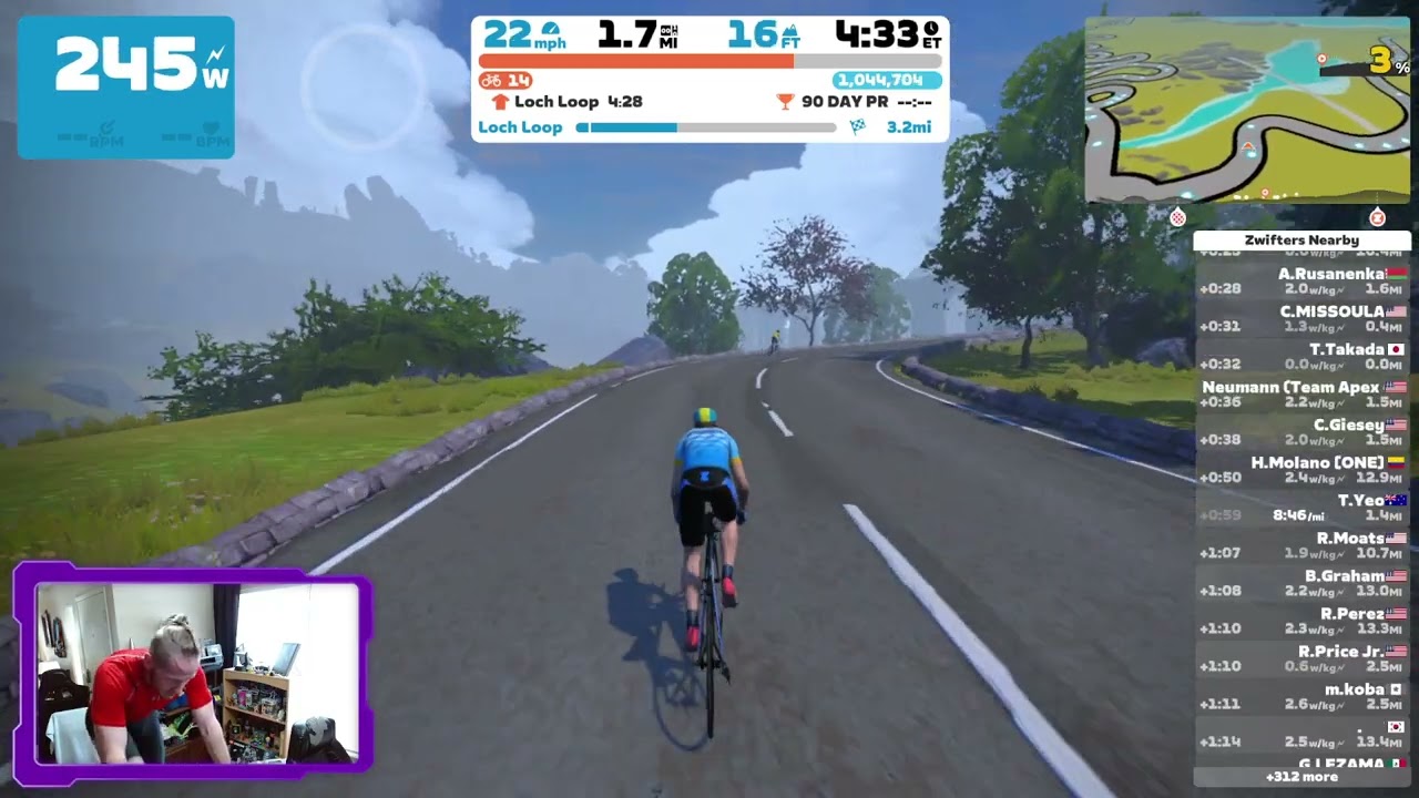 Loch Loop Scotland - Zwift