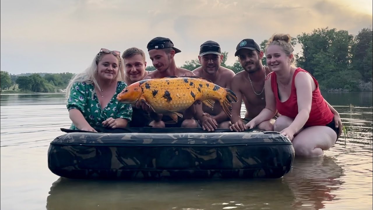 Week-end au domaine Rivalais, pêche de la carpe entre amis