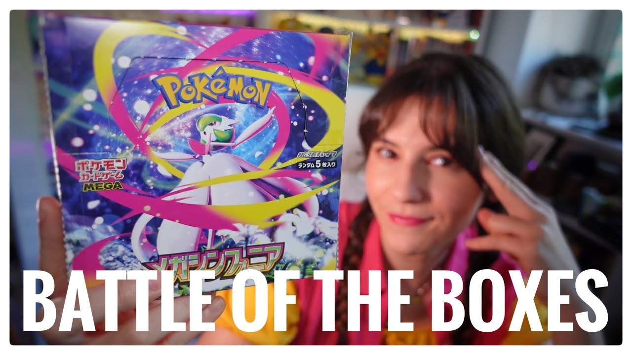 Pokémon Mega Symphonia Japanese Box Opening! 🎶 Battle of the Boxes vs Mega Brave