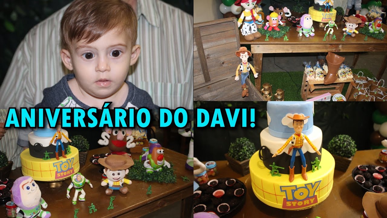 ANIVERSARIO DO DAVI + PRESENTES