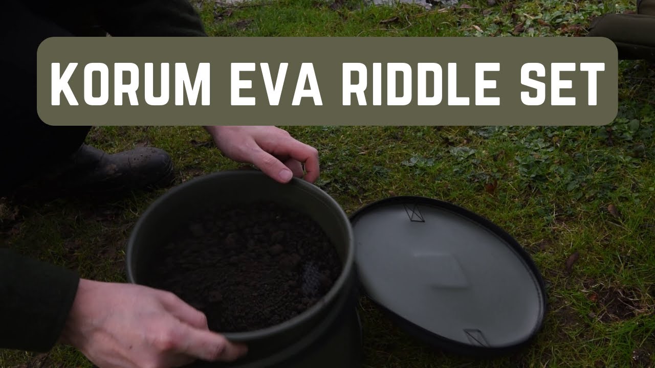 Will this make the perfect ground bait? - Korum EVA riddle set