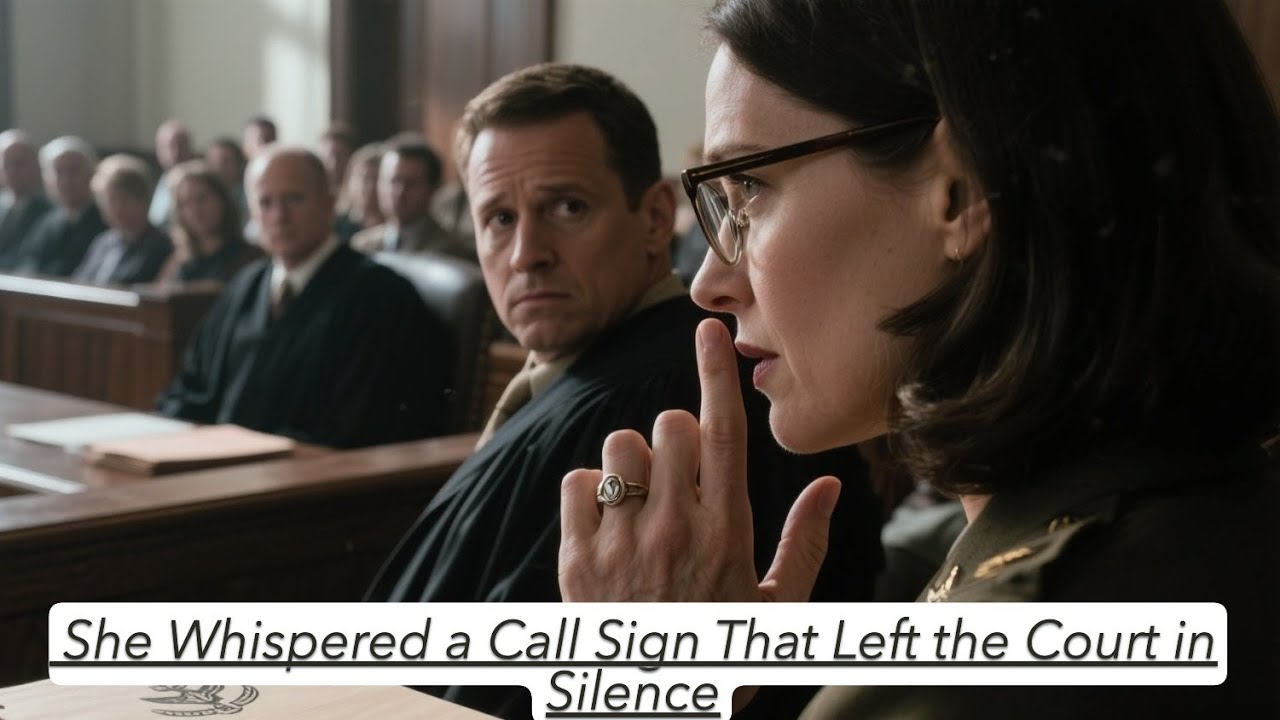 He Called Her a Coward — Then She Whispered a Call Sign That Left the Court in Silence | Emotional
