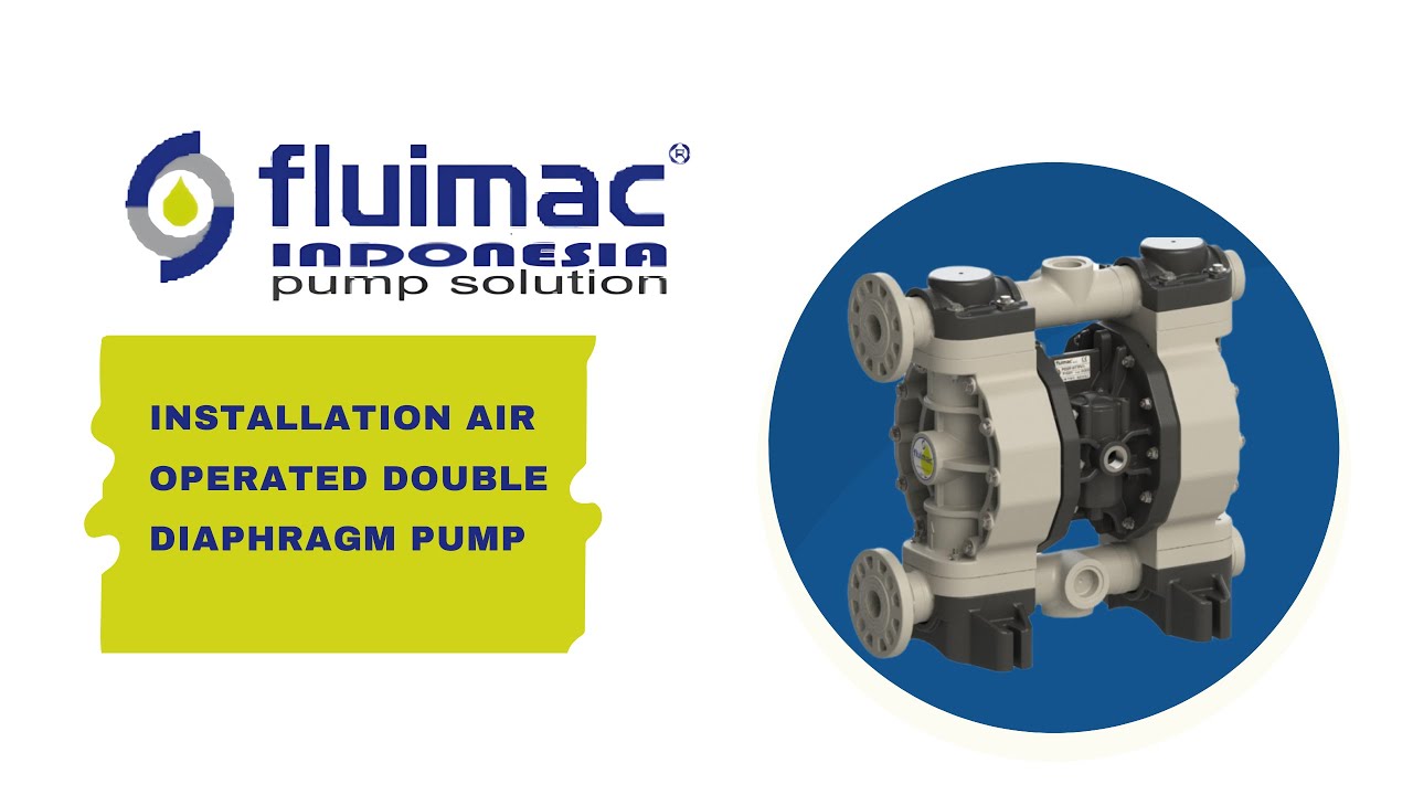 INSTALLATION OF AODD PUMP FLUIMAC P170