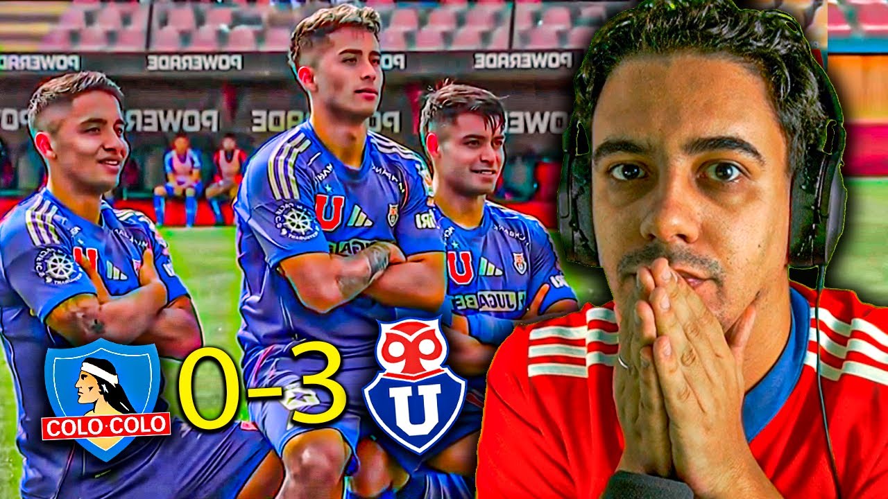 REACCION A Colo Colo 0 - 3 Universidad de Chile | Supercopa 2025