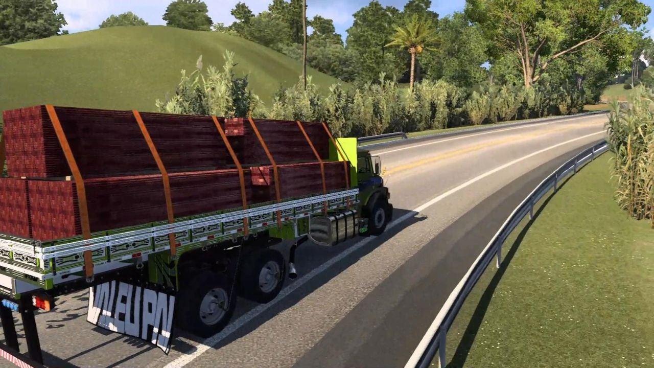 #eurotruksimulator2 , Carreguei demais o 1113 na subida… olha o que aconteceu #ets2mods
