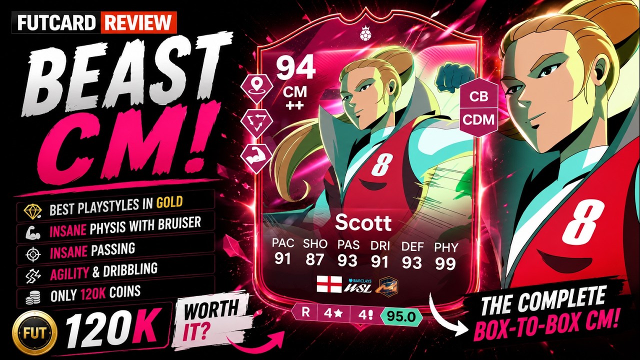 THIS 120K CM FEELS ILLEGAL... 😳🔥 FC 26 Scott Review I PRIME HEROES PROMO