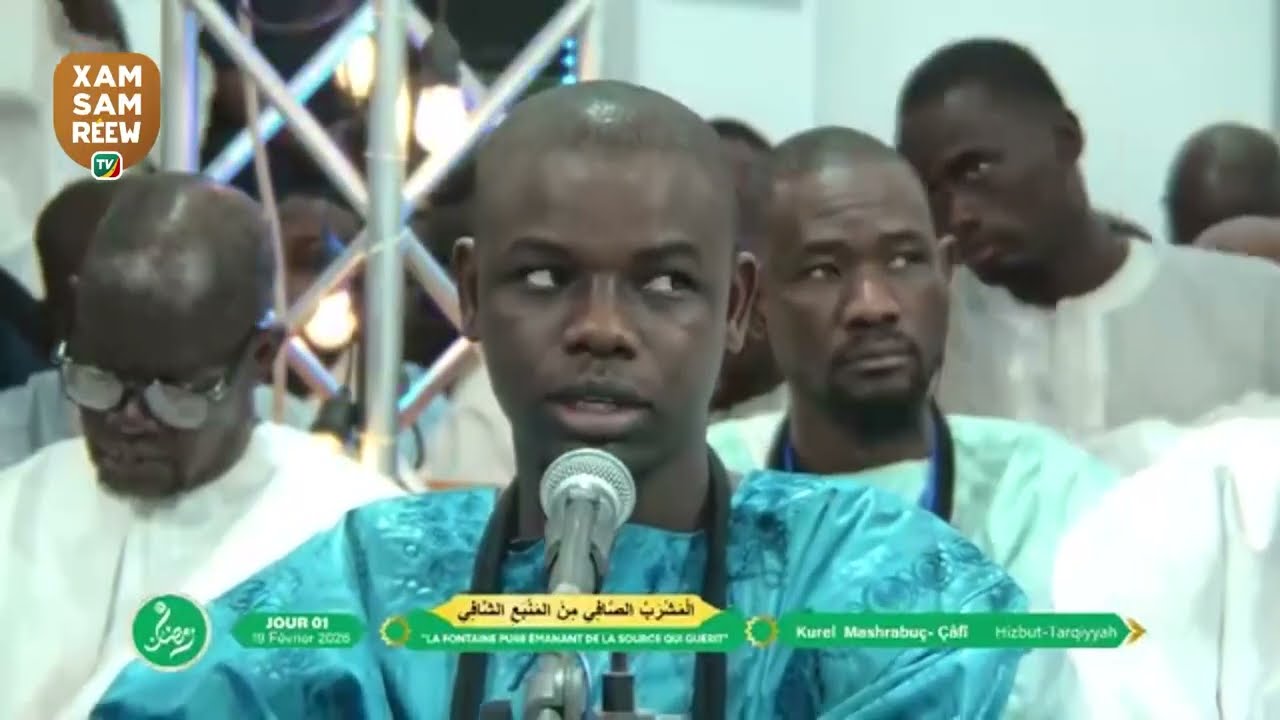 kurel Mashrabuç  Çâfî Hizbut Tarqiyyah 1e Jour Ramadan 2026 Intégral Prestation 