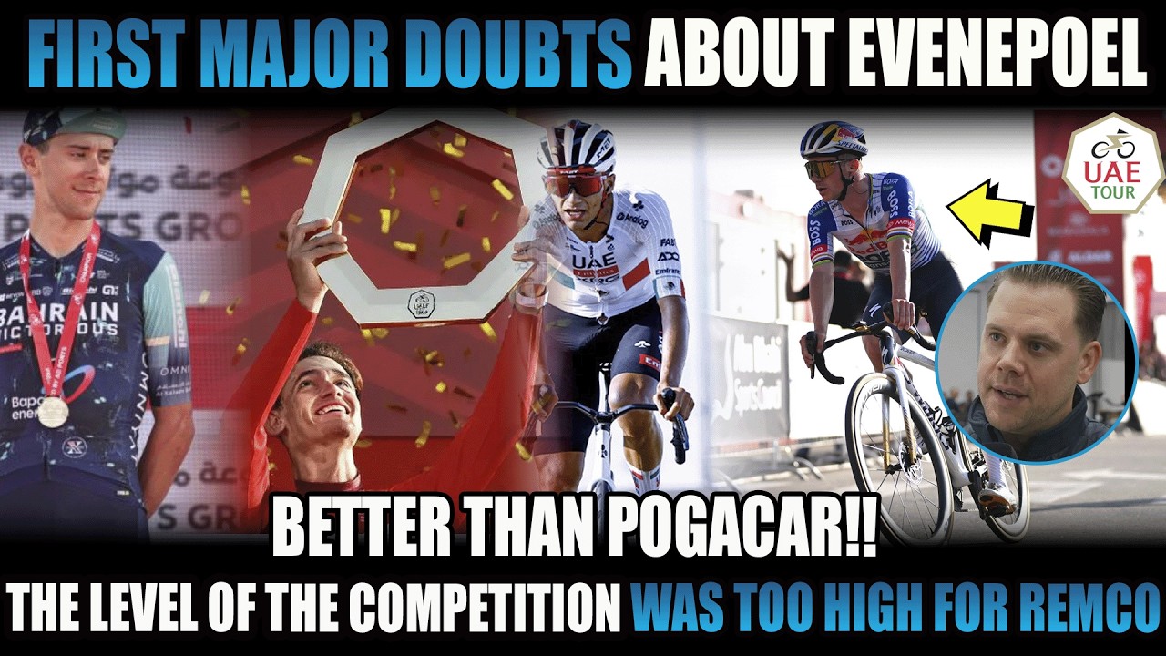 EVENEPOEL HAD NO LEGS! FIRST MAJOR DOUBTS AS DEL TORO IS COMPARED TO POGACAR