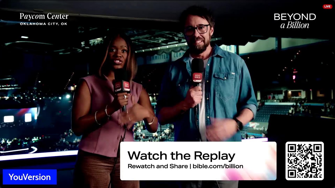 1 BILLION DOWNLOAD YouVersion Bible App