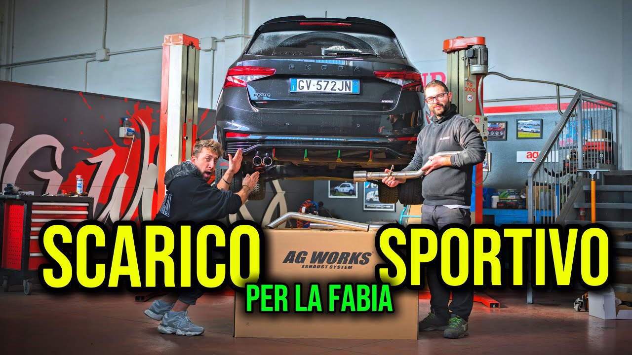 SCARICO SPORTIVO per  Skoda Fabia 1.5 & 1.0 TSI MK4 pj3