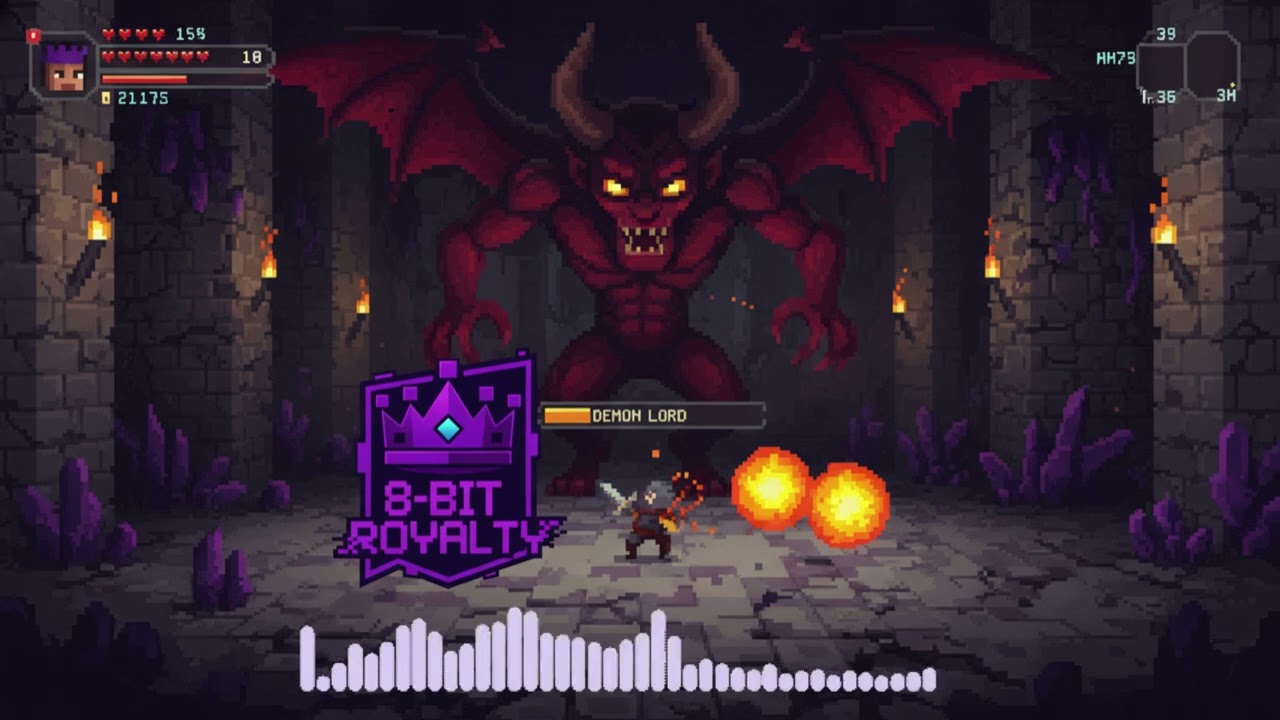 8-bit music| Fast-paced BOSS BATTLE soundtrack | V7 FREE