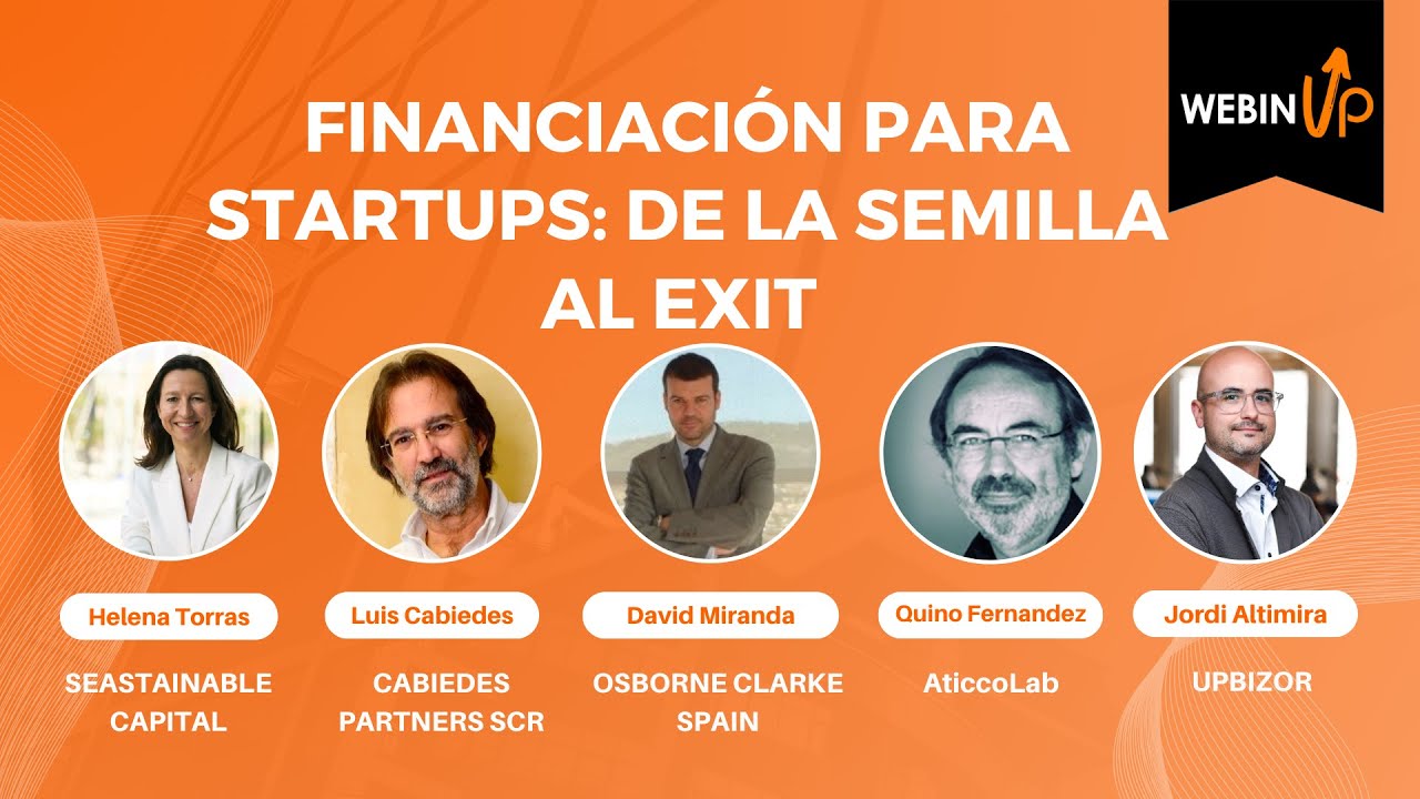 Financiación para startups: De la semilla al Exit