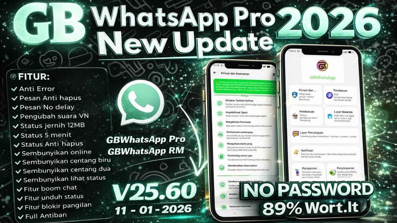 GBWhatsApp V25.60 New Update || WhatsApp Mod Terbaru 2025 || WhatsApp GB Terbaru 2025 || V25.60